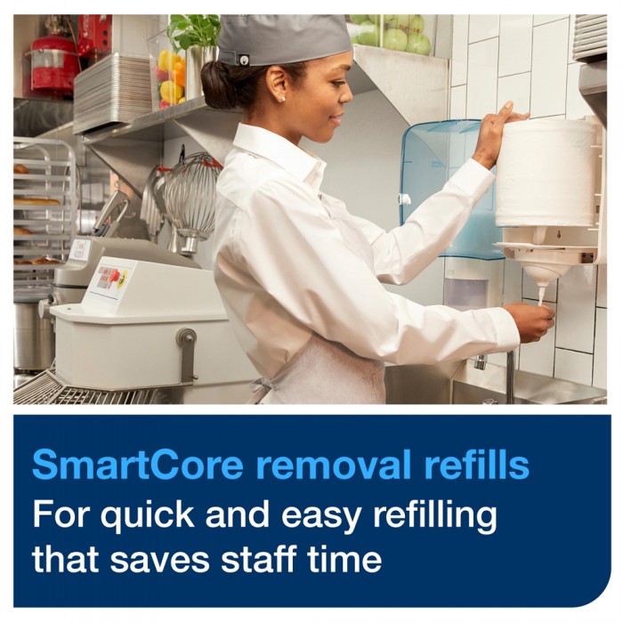 Ρολό Centerfeed Λευκό 1φυλλο 300m 6 Τεμάχια Tork Reflex™ Wiping Paper 473242