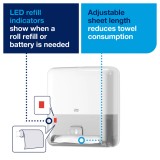 Συσκευή Χειροπετσέτας Σε Ρολό Λευκή Tork Matic® touch-free 551100