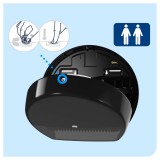 Συσκευή Χαρτιού Υγείας Μαύρη Tork Mini Jumbo 555008