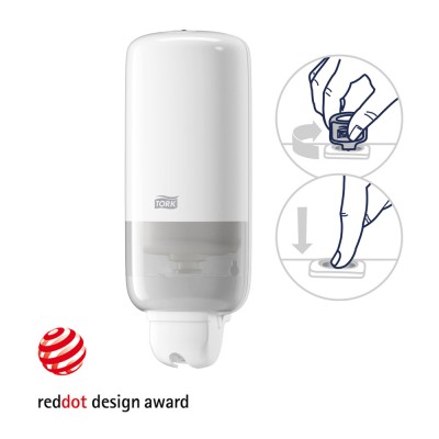 Συσκευή Υγρού Σαπουνιού Χεριών Λευκή 1l Tork 560000