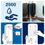 Συσκευή Σαπουνιού Χεριών Σε Αφρό Μαύρη 1l Tork 561508