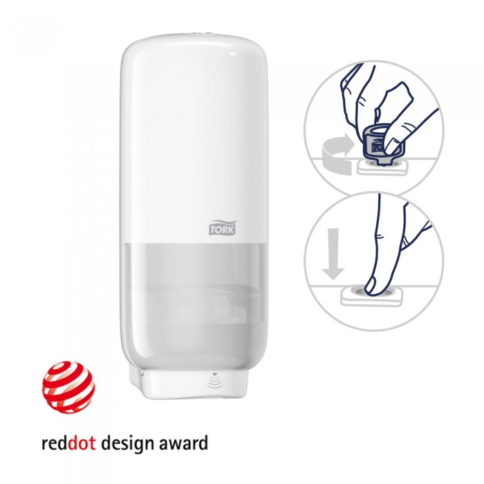 Συσκευή Σαπουνιού Χεριών Σε Αφρό Με Intuition™ Sensor Λευκή 1l Tork 561600
