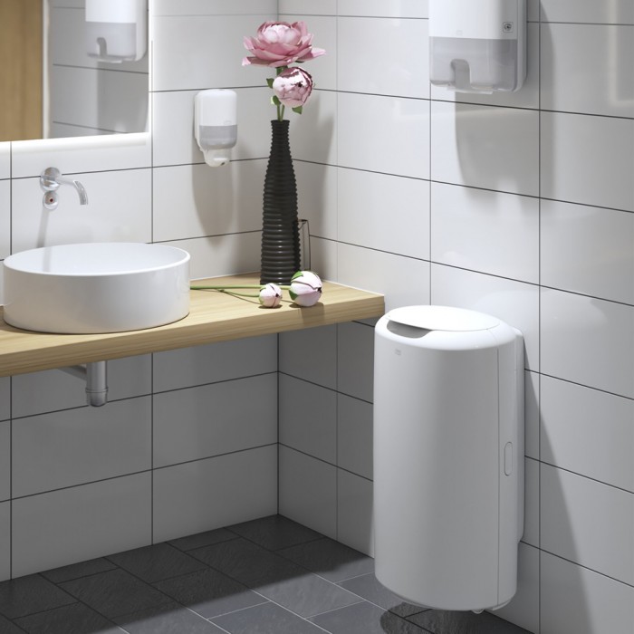 Χαρτοδοχείο Λευκό 50l Tork 563000
