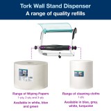 Συσκευή Βιομηχανικού Ρολού Τιρκουάζ Τοίχου Tork 652100