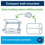 Συσκευή Βιομηχανικού Ρολού Τιρκουάζ Τοίχου Tork 652100