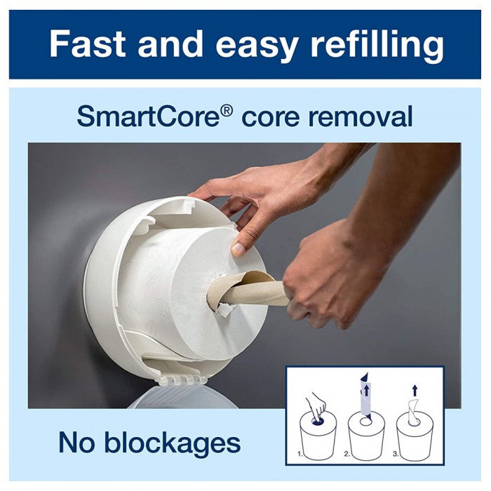Συσκευή Χαρτιού Υγείας Centerfeed Λευκή Tork SmartOne® 680000