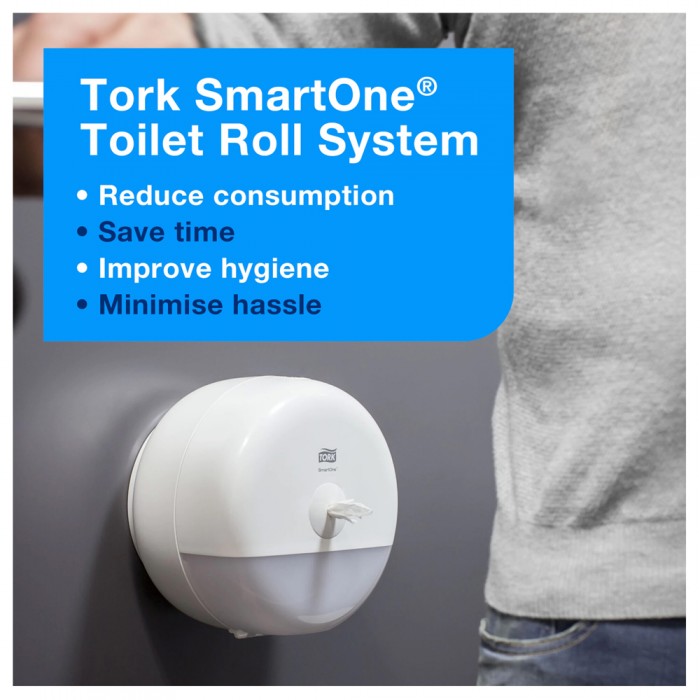 Συσκευή Χαρτιού Υγείας Centerfeed Λευκή Tork SmartOne® 680000