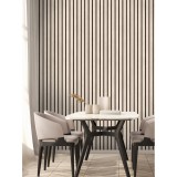 Ταπετσαρία Τοίχου 0.53x10.05m UGEPA Collection BRUT beige and black M80207