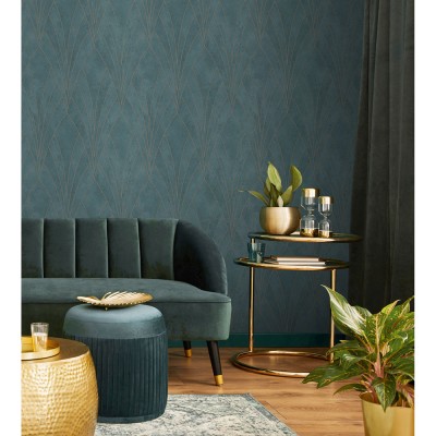 Ταπετσαρία Τοίχου UGEPA Collection ELEGANCE Green 0.53x10.05m L85604