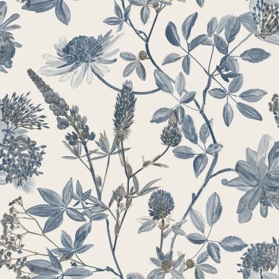 Ταπετσαρία Τοίχου UGEPA Collection ELEGANCE Blue, Cream 0.53x10.05m M45801