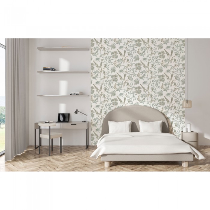 Ταπετσαρία Τοίχου UGEPA Collection ELEGANCE Green, Cream 0.53x10.05m M45804