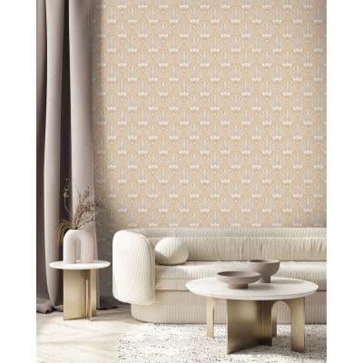 Ταπετσαρία Τοίχου UGEPA Collection ELEGANCE Yellow 0.53x10.05m M53302