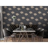 Ταπετσαρία Τοίχου UGEPA Collection ELEGANCE Black, Beige 0.53x10.05m M64009