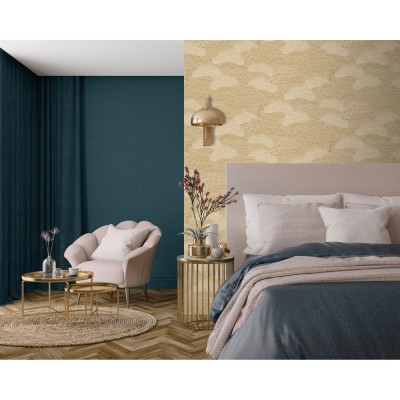 Ταπετσαρία Τοίχου UGEPA Collection ELEGANCE Yellow 0.53x10.05m M64402