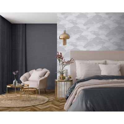 Ταπετσαρία Τοίχου UGEPA Collection ELEGANCE Grey 0.53x10.05m M64409