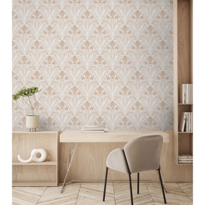 Ταπετσαρία Τοίχου UGEPA Collection ELEGANCE Cream 0.53x10.05m M66107