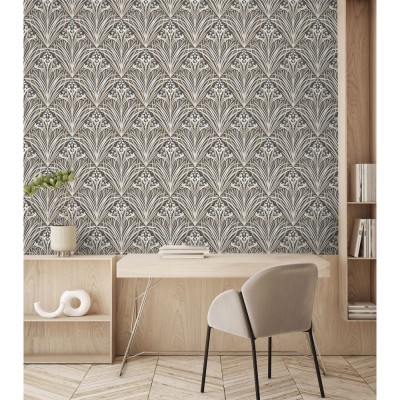 Ταπετσαρία Τοίχου UGEPA Collection ELEGANCE Brown, Black 0.53x10.05m M66109