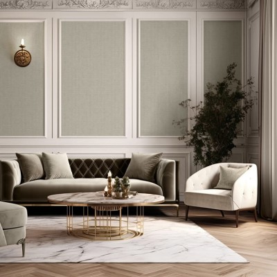 Ταπετσαρία Τοίχου 0.53x10.05m UGEPA Collection VENEZIA gray and silver-grey M67308