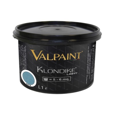 Διακοσμητικό Χρώμα Νερού Εσωτερικού Χώρου Με Φινίρισμα Μεταλλικού Εφέ ValPaint Klondike Light 1lt 447A