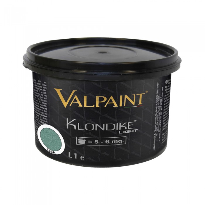 Διακοσμητικό Χρώμα Νερού Εσωτερικού Χώρου Με Φινίρισμα Μεταλλικού Εφέ ValPaint Klondike Light 1lt 453A