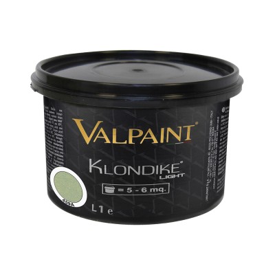 Διακοσμητικό Χρώμα Νερού Εσωτερικού Χώρου Με Φινίρισμα Μεταλλικού Εφέ ValPaint Klondike Light 1lt 459A