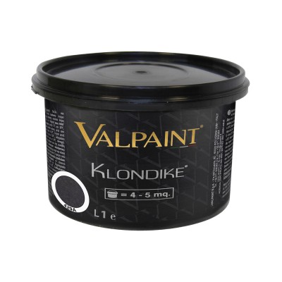 Διακοσμητικό Χρώμα Νερού Εσωτερικού Χώρου Με Μεταλλικό Εφέ ValPaint Klondike 1lt 429A