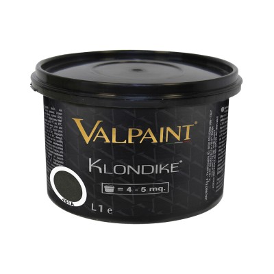Διακοσμητικό Χρώμα Νερού Εσωτερικού Χώρου Με Μεταλλικό Εφέ ValPaint Klondike 1lt 451A