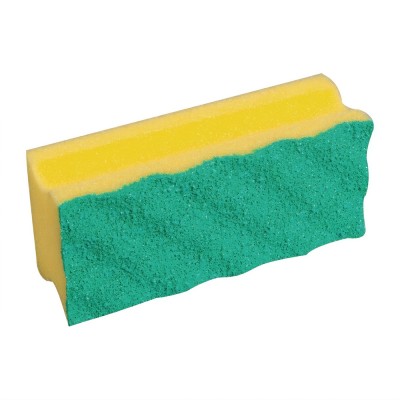 Σφουγγάρι που δεν Χαράζει με Λαβή 8,5x13,5cm 10 τεμάχια Κίτρινο VILEDA® Puractive 123113