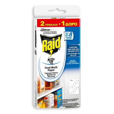 Παγίδες Σκόρου Για Τρόφιμα 3 τεμάχια Raid® 12554