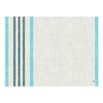 Σουπλά Χάρτινο Με Σχέδιο Μπλε 30x40cm 4x250 τεμάχια Duni Raya 186579