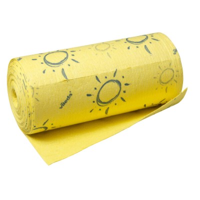 Σπογγοπετσέτα σε Ρολό 10m 4 ρολά Κίτρινο VILEDA® Quick 'N Dry 145631