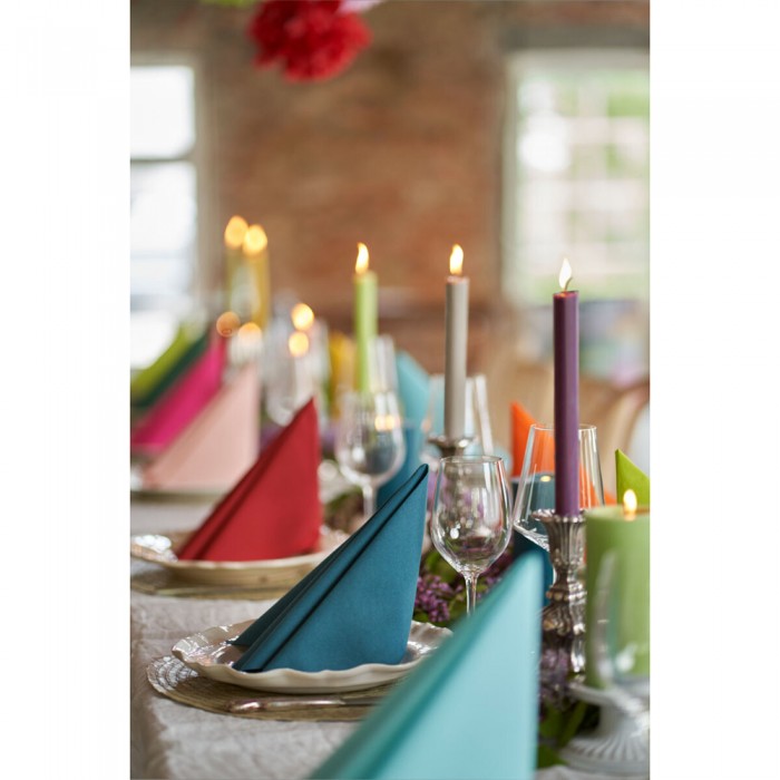 Χαρτοπετσέτα Πετρόλ 40x40cm Airlaid 6x60 τεμάχια Duni Bio Dunisoft® 201156