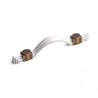 Λαβή επίπλου Cebi 2331/96 Αντικέ Ορείχαλκος-Λευκό