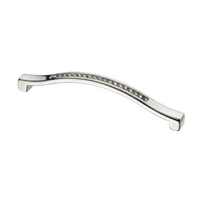 Λαβή επίπλου Viobrass 163/128CR Χρώμιο (γυαλιστερό)