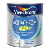 Ριπολίνη Νερού 750ml VIVECHROM Aquachrom Eco Λευκό Σατινέ Ριπολίνη Νερού 750ml VIVECHROM Aquachrom Eco Λευκό Σατινέ
