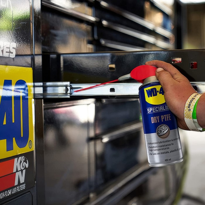 WD-40 Specialist Dry PTFE Lubricant 400ml, Σπρέι ξηρού PTFE 207040120