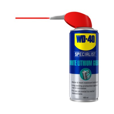 WD-40 σπρέι λευκού γράσου Specialist White Lithium Grease 400ml 202040120