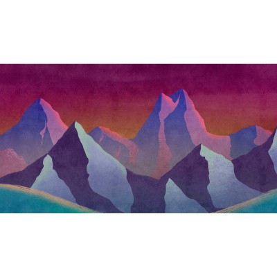 Φωτοταπετσαρία Τοίχου 500x270cm σε 5 ρολλά των 100cm Walls by Patel 4 «Playful Futurism» Altitude 1 DD127493