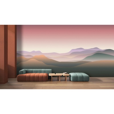 Φωτοταπετσαρία Τοίχου 500x270cm σε 5 ρολλά των 100cm Walls by Patel 4 «Generative Phantasies» Terra DD127545