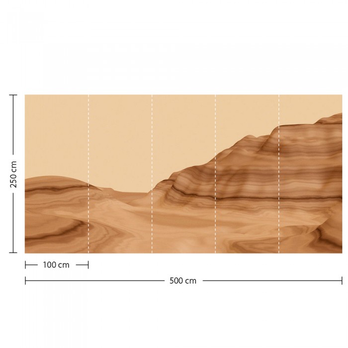 Φωτοταπετσαρία Τοίχου 500x250cm σε 5 ρολλά των 100cm Walls by Patel 4 «Generative Phantasies» Luke DD127637