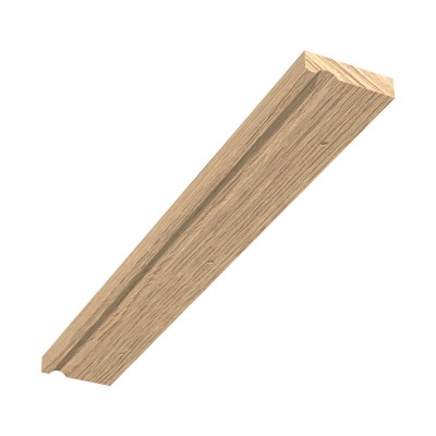 Ξύλινη Λαβή επίπλων Άβαφη απο Μασίφ Ξύλο Δρύς Πλατύβενη Βορείου Αμερικής σε 22 διαστάσεις σειρά 2029