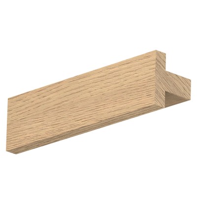 Ξύλινη Λαβή επίπλων Άβαφη απο Μασίφ Ξύλο Δρύς Πλατύβενη Βορείου Αμερικής σε 25 διαστάσεις σειρά 735