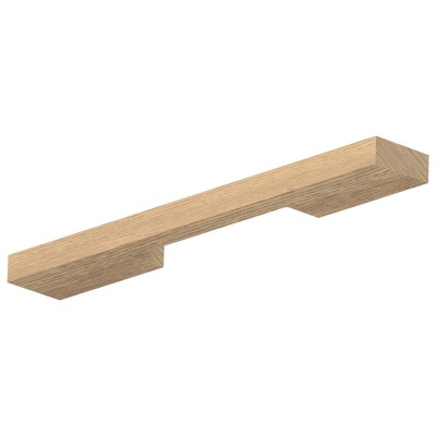 Ξύλινη Λαβή επίπλων Άβαφη απο Μασίφ Ξύλο Δρύς Πλατύβενη Βορείου Αμερικής σε 19 διαστάσεις σειρά 780