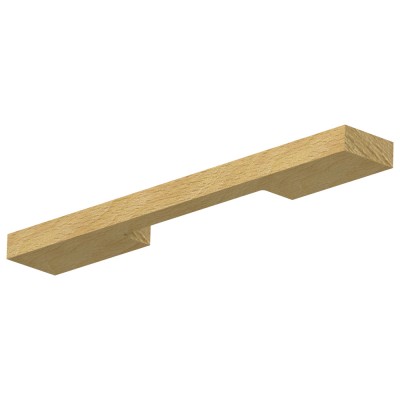 Ξύλινη Λαβή επίπλων Άβαφη απο Μασίφ Ξύλο Οξιάς Γερμανίας σε 19 διαστάσεις σειρά 780