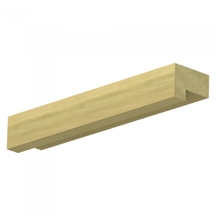 Ξύλινη Λαβή επίπλων Άβαφη απο Μασίφ Ξύλο Yellow Poplar Βορείου Αμερικής σε 25 διαστάσεις σειρά 790