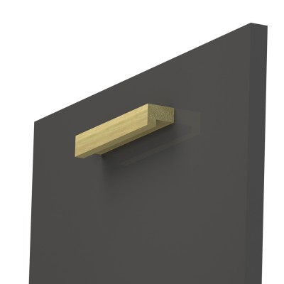 Ξύλινη Λαβή επίπλων Άβαφη απο Μασίφ Ξύλο Yellow Poplar Βορείου Αμερικής σε 25 διαστάσεις σειρά 790