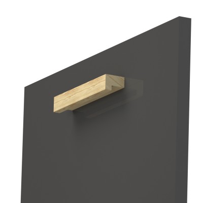 Ξύλινη Λαβή επίπλων Άβαφη απο Σουηδικό Ξύλο με Επεξεργασία Τεχνικής Παλαίωσης σε 25 διαστάσεις σειρά 794