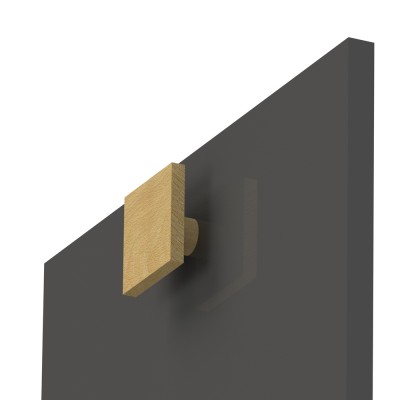 Ξύλινο Πομολάκι επίπλων Άβαφο απο Μασίφ Ξύλο Οξιάς Γερμανίας σε Διάσταση 7x7 σειρά 934