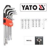 Κλειδιά Torx Σετ 9 Τμχ T10-T50 YATO YT-0511