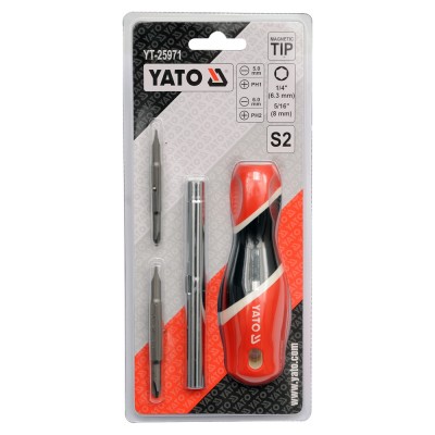 Επαγγελματικό φορητό κατσαβίδι πολλαπλών λειτουργιών σετ κατσαβιδιών YATO YT-25971